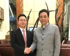 林展藩董事长受邀参加卢俊卿主席家庭晚宴
