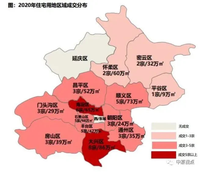 中原地产：北京土地成交楼面价创5年来新高-中国网地产